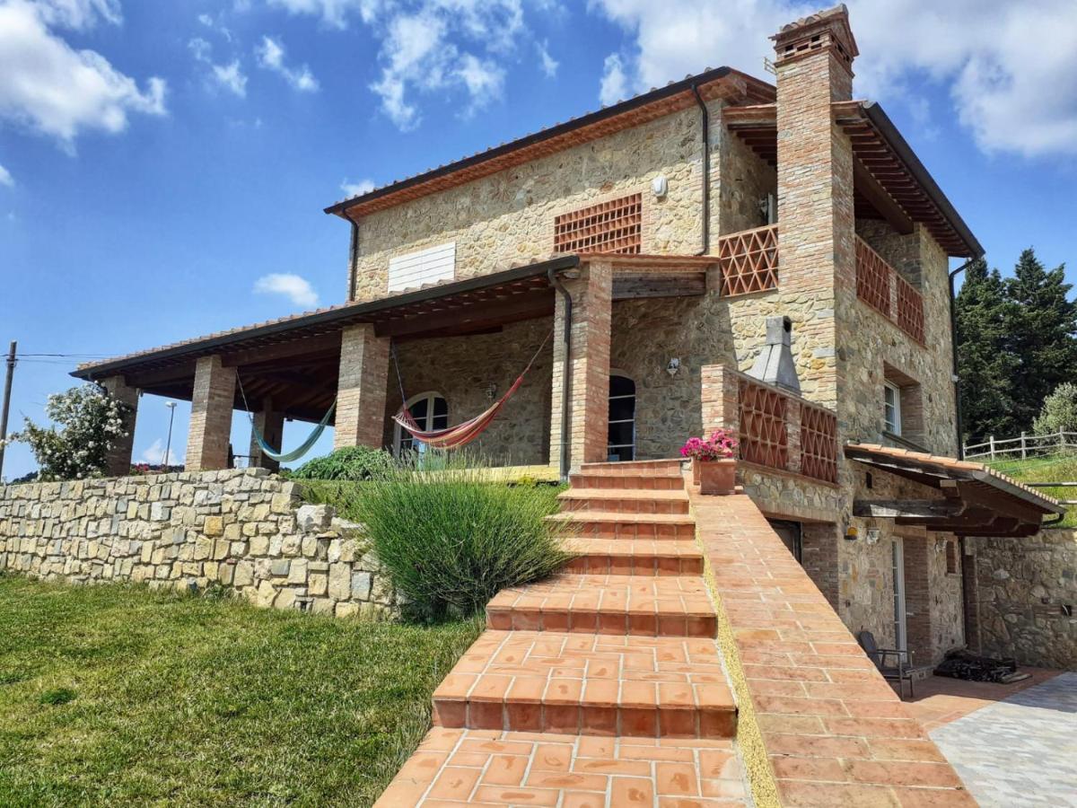Villa Dimora Degli Angeli Chianni Exterior foto