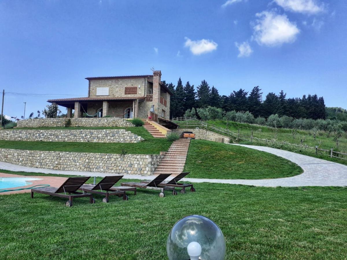 Villa Dimora Degli Angeli Chianni Exterior foto