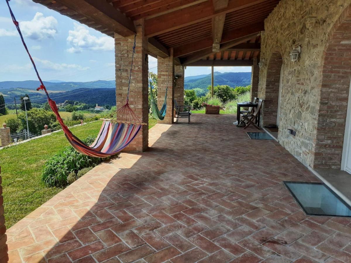 Villa Dimora Degli Angeli Chianni Exterior foto
